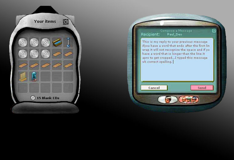Custom dialogs